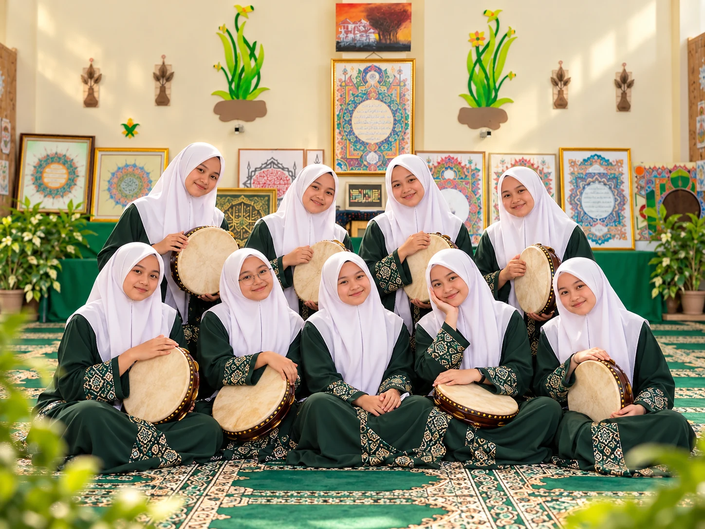 Hadroh Putri Pondok Pesantren Attahiyyah