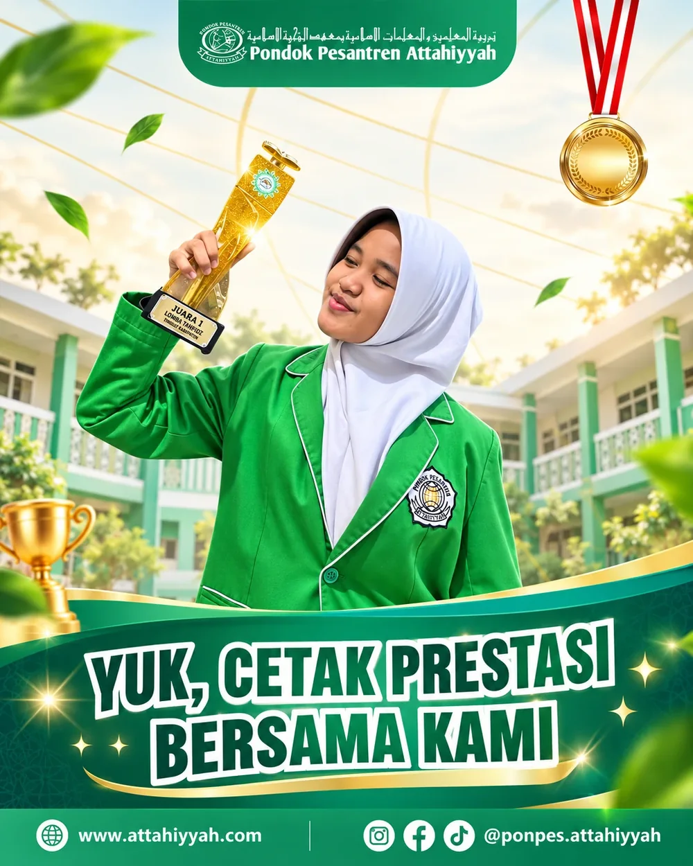 Santri Attahiyyah meraih prestasi perlombaan