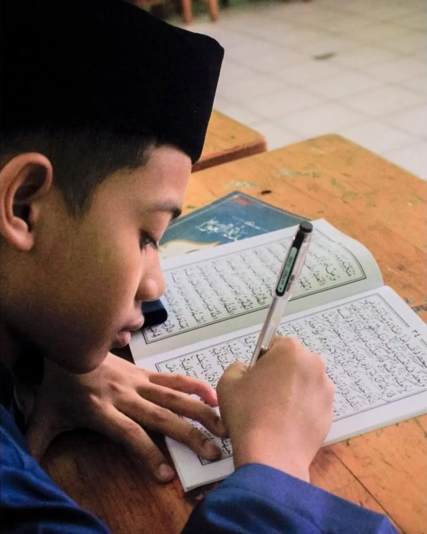 Santri putra Attahiyyah mengaji Al-Qur’an