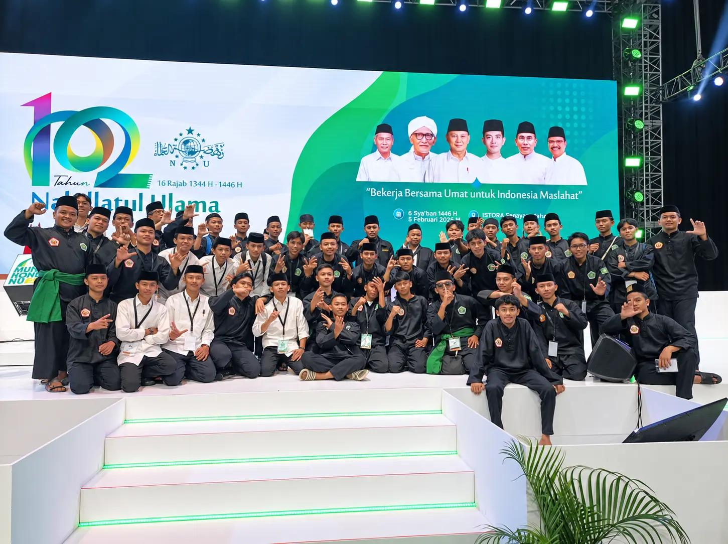 Tim Pagar Nusa Attahiyyah dalam kegiatan bersama