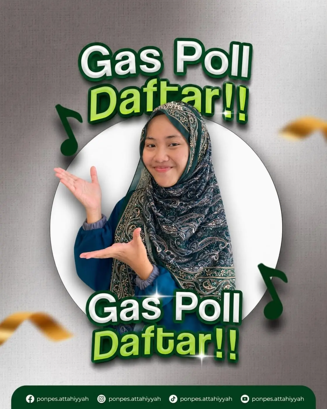 Ajakan mendaftar program Attahiyyah