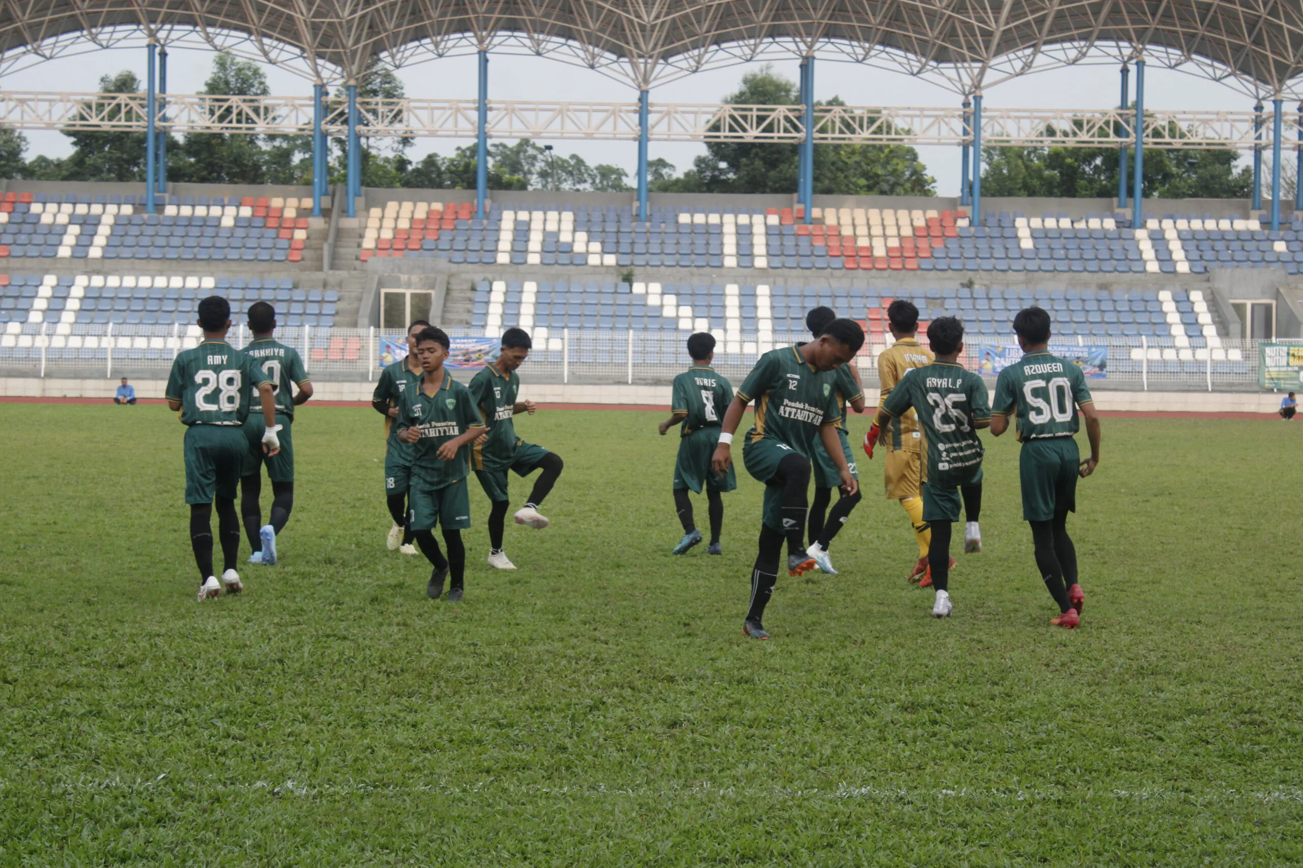Santri Pondok Pesantren Attahiyyah Kota Tangerang mengikuti Liga Santri